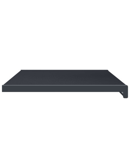 Soglia della Finestra Antracite con Venature del Legno PVC