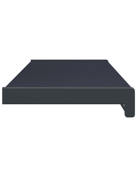 Soglia della Finestra Antracite con Venature del Legno PVC