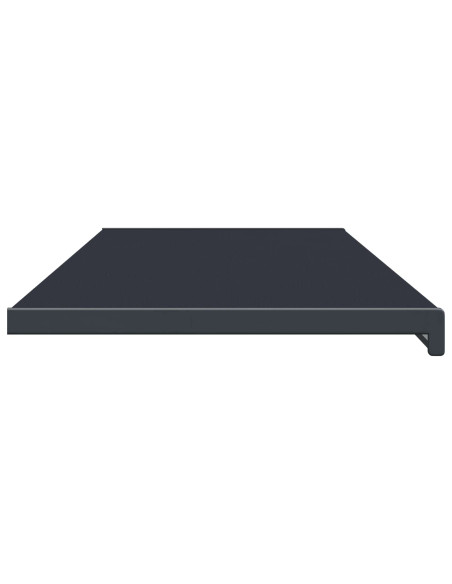 Soglia della Finestra Antracite con Venature del Legno PVC