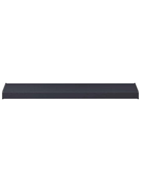 Soglia della Finestra Antracite con Venature del Legno PVC