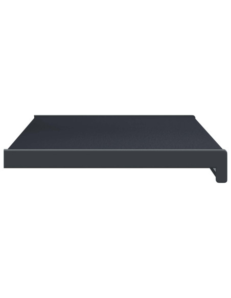 Soglia della Finestra Antracite con Venature del Legno PVC