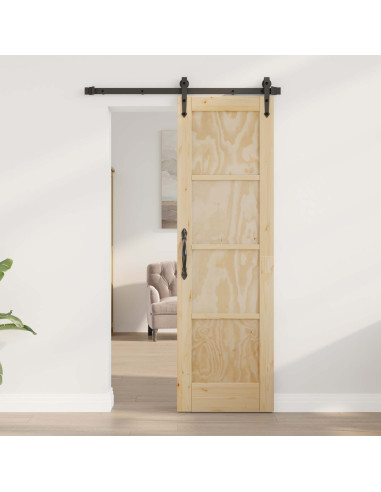 Porta Interna Naturale 61 x 198,5 cm Legno compensato