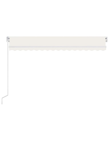 Tenda da Sole Retrattile Manuale 400x300 cm Crema