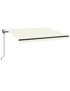 Tenda da Sole Retrattile Automatica 300x250 cm Crema 2