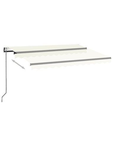 Tenda da Sole Retrattile Automatica 300x250 cm Crema