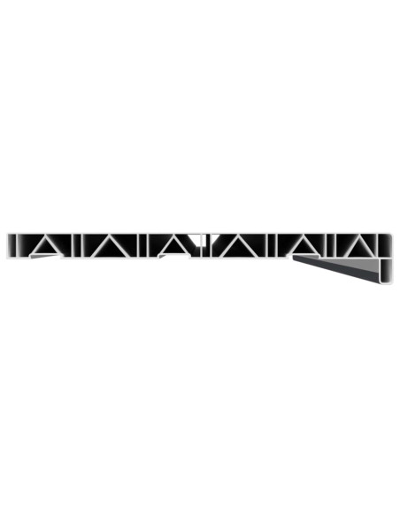 Soglia della Finestra Antracite con Venature del Legno PVC