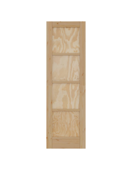 Porta Interna Naturale 61 x 198,5 cm Legno compensato