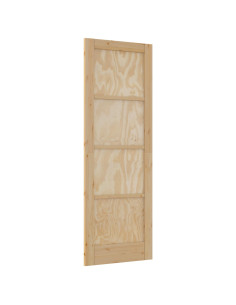 Porta Interna Naturale 73,5 x 211 cm Legno compensato 2