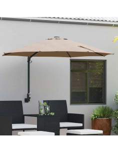 Ombrello da giardino Talpa 248 x 248 x 148 cm