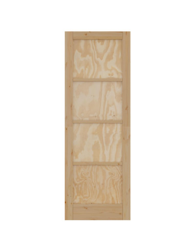 Porta Interna Naturale 73,5 x 211 cm Legno compensato