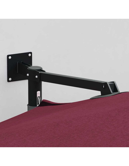 Ombrello da giardino Rosso Bordeaux 248 x 248 x 148 cm