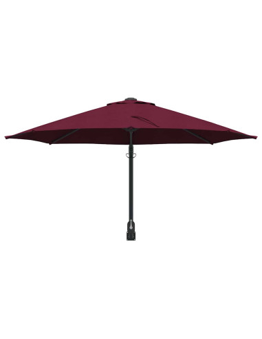 Ombrello da giardino Rosso Bordeaux 248 x 248 x 148 cm