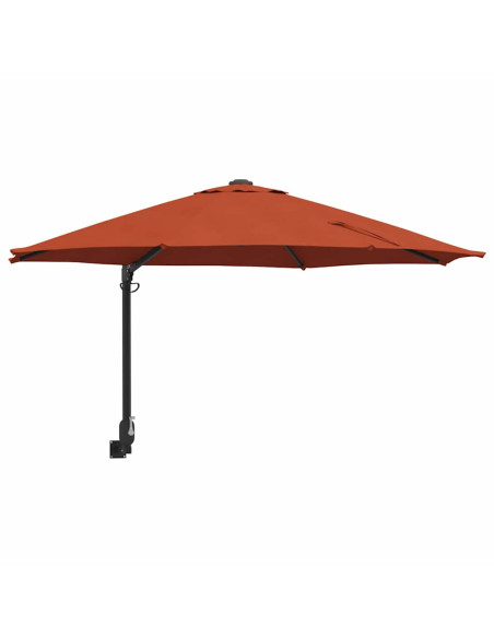Ombrello da giardino Terracotta 248 x 248 x 148 cm