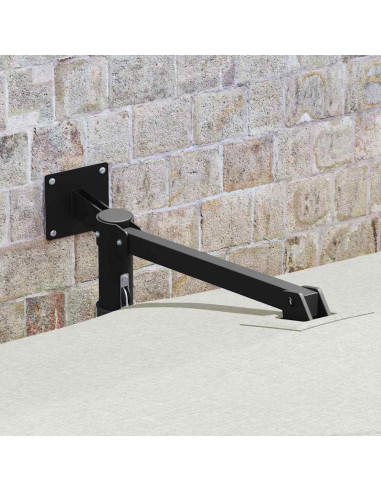 Ombrello da giardino Sabbia 248,5 x 247,5 x 160 cm