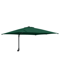Ombrello da giardino Verde 248,5 x 247,5 x 160 cm 2