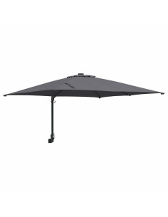 Ombrello da giardino Antracite 248,5 x 247,5 x 160 cm 2