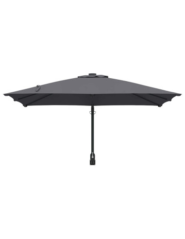 Ombrello da giardino Antracite 248,5 x 247,5 x 160 cm