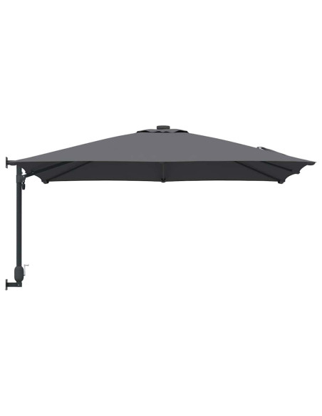 Ombrello da giardino Antracite 248,5 x 247,5 x 160 cm