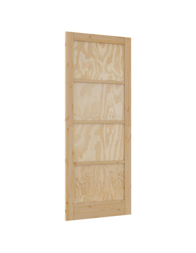 Porta Interna Naturale 86 x 211 cm Legno compensato