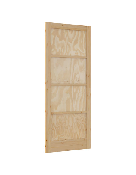 Porta Interna Naturale 86 x 211 cm Legno compensato