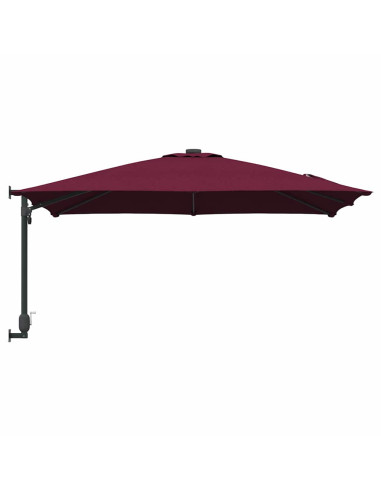 Ombrello da giardino Rosso Bordeaux 248,5 x 247,5 x 160 cm