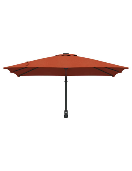 Ombrello da giardino Terracotta 248,5 x 247,5 x 160 cm