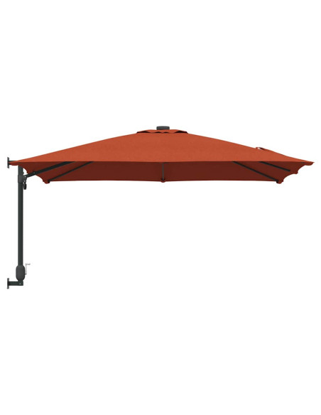 Ombrello da giardino Terracotta 248,5 x 247,5 x 160 cm