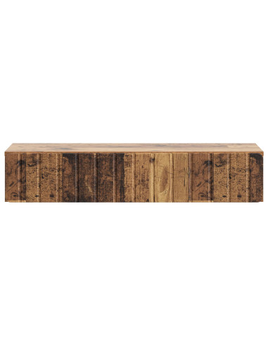 Tavolino da Parete Laterale Legno antico 87,5 x 34,5 x 17 cm