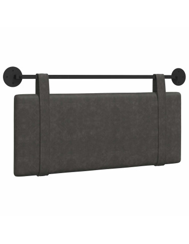Testata appesa Tinta unita Nero 110 x 55 x 5 cm PU Antico