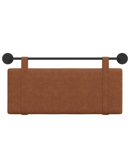 Testata appesa Tinta unita Marrone 110 x 55 x 5 cm PU Antico
