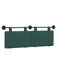 Testata appesa Tinta unita Verde Scuro 130 x 55 x 5 cm Tessuto 2