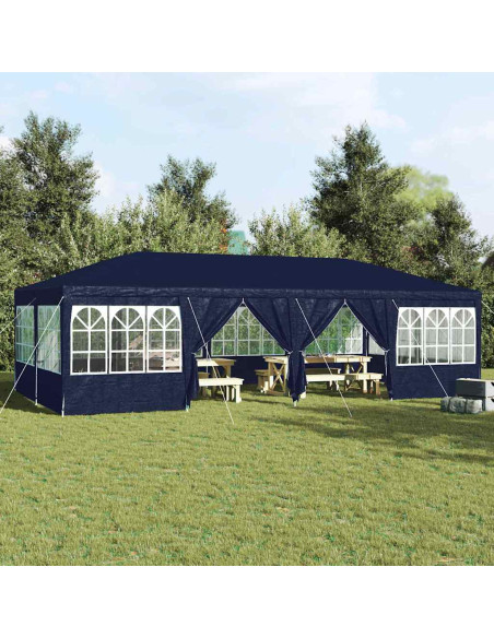 Tenda Party Blu 800 x 400 x 266 cm Polietilene