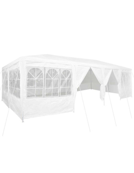 Tenda Party Bianco 800 x 400 x 266 cm Polietilene
