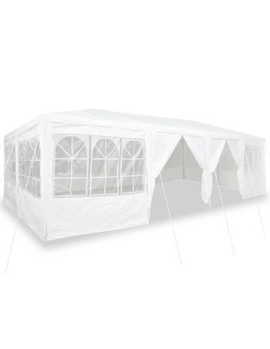 Tenda Party Bianco 800 x 400 x 266 cm Polietilene
