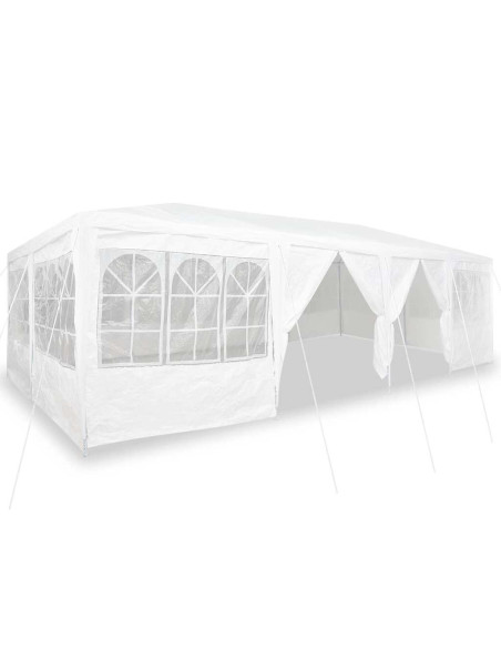 Tenda Party Bianco 800 x 400 x 266 cm Polietilene