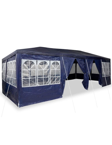 Tenda Party Blu 800 x 400 x 266 cm Polietilene