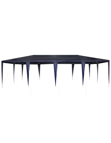 Tenda Party Blu 800 x 400 x 266 cm Polietilene e Acciaio