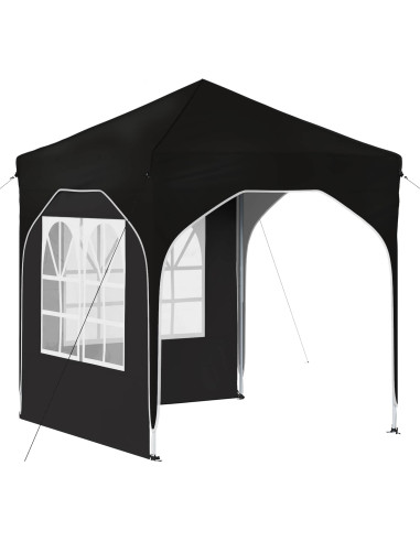 Tenda per feste a pop-up 192 x 192 x 245 cm Nero