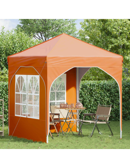 Tenda per feste a pop-up 192 x 192 x 245 cm Arancione