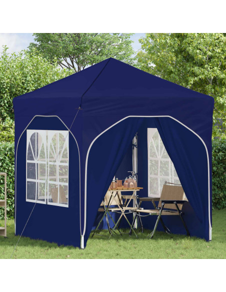 Tenda per feste a pop-up 192 x 192 x 245 cm Blu