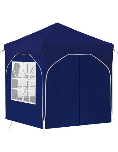 Tenda per feste a pop-up 192 x 192 x 245 cm Blu