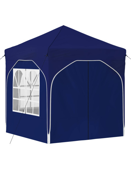 Tenda per feste a pop-up 192 x 192 x 245 cm Blu