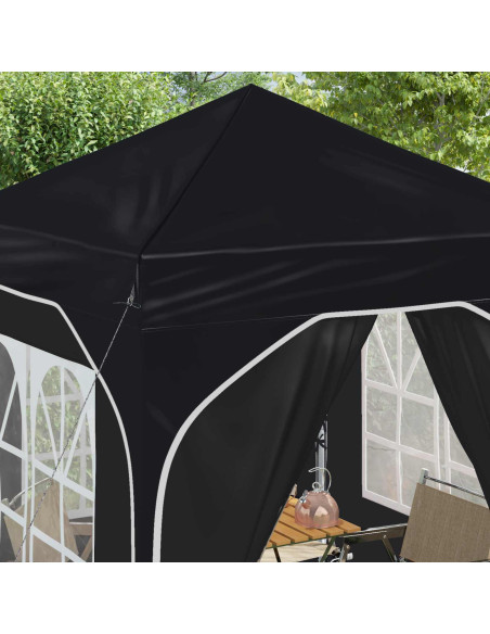 Tenda per feste a pop-up 192 x 192 x 245 cm Antracite