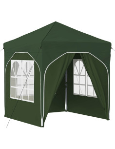 Tenda per feste a pop-up 192 x 192 x 245 cm Verde 2