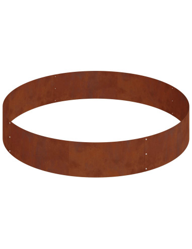 Vaso da giardino Marrone 120 x 120 x 20 cm
