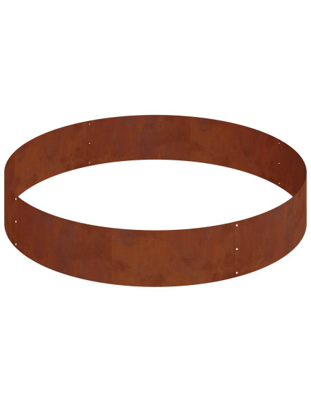 Vaso da giardino Marrone 120 x 120 x 20 cm