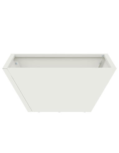 Vaso da giardino Bianco 35 x 35 x 15 cm