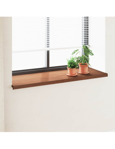 Soglia della Finestra Legno Marrone 160 x 50 x 4,5 cm PVC
