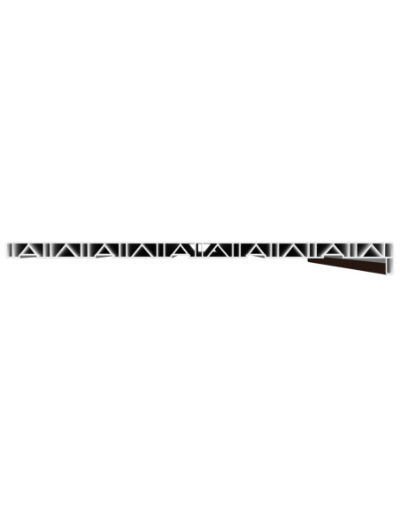 Soglia della Finestra Legno Marrone 140 x 50 x 4,5 cm PVC