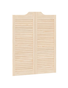 Porte Swing Naturale 100 x 40 cm Legno Massello di Pino 2